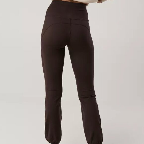 Offline By Aerie Brown The Hugger Cinch Pant Women's Large - Picture 2 of 9